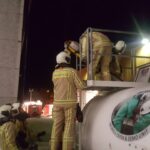 Beslote ruimte brandoefening